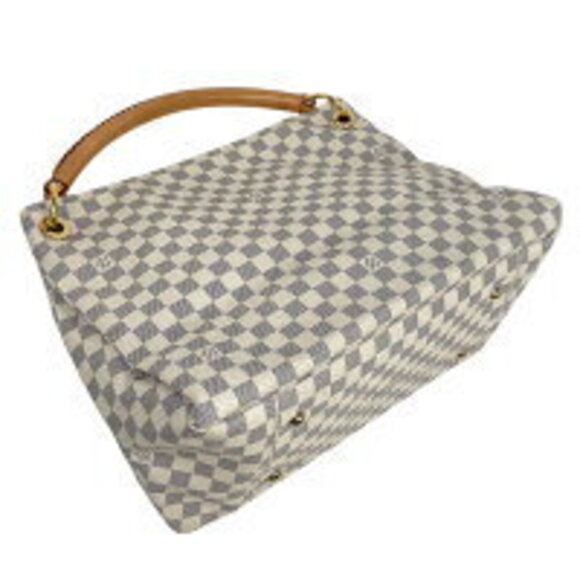 Louis Vuitton Handbags - Louis Vuitton Leather Bag White Damier Shoulder Artsy Azur
